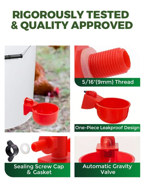 Poultry Water Cups