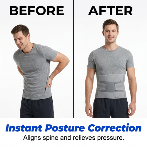 Dual-Strap Compression Back Brace with