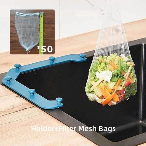 Sink Strainer Holder & Mesh Bags