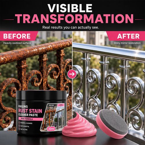 Railing Rust Stain Cleaner Paste