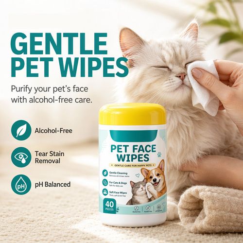 Pet Tear Remover Wipes