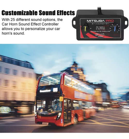 12-24V Car Horn Controller, 25 Tones