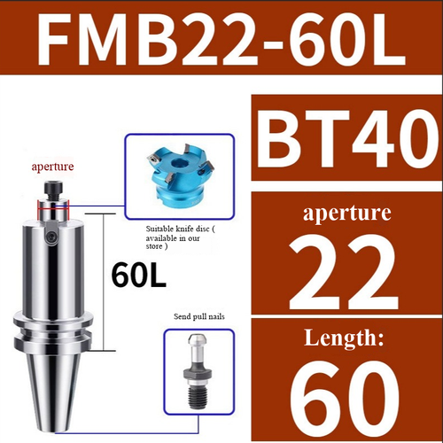 BT40BT50BT60 tool holder CNC lathe machining center CNC milling cutter disc connecting rod