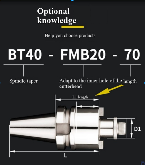 BT40BT50BT60 tool holder CNC lathe machining center CNC milling cutter disc connecting rod
