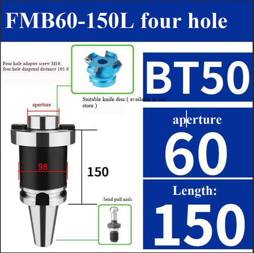 BT40BT50BT60 tool holder CNC lathe machining center CNC milling cutter disc connecting rod