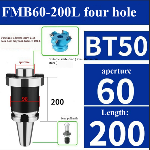 BT40BT50BT60 tool holder CNC lathe machining center CNC milling cutter disc connecting rod