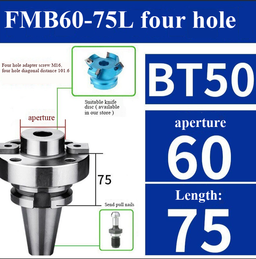 BT40BT50BT60 tool holder CNC lathe machining center CNC milling cutter disc connecting rod