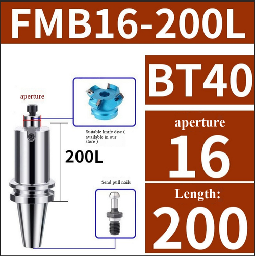 BT40BT50BT60 tool holder CNC lathe machining center CNC milling cutter disc connecting rod