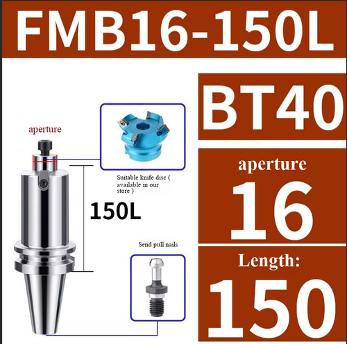 BT40BT50BT60 tool holder CNC lathe machining center CNC milling cutter disc connecting rod