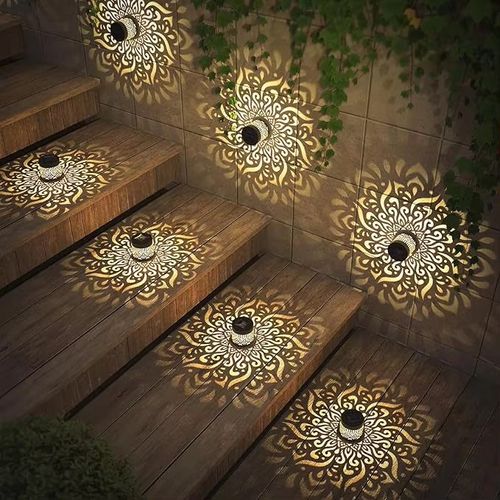 Solar-powered decorative lights