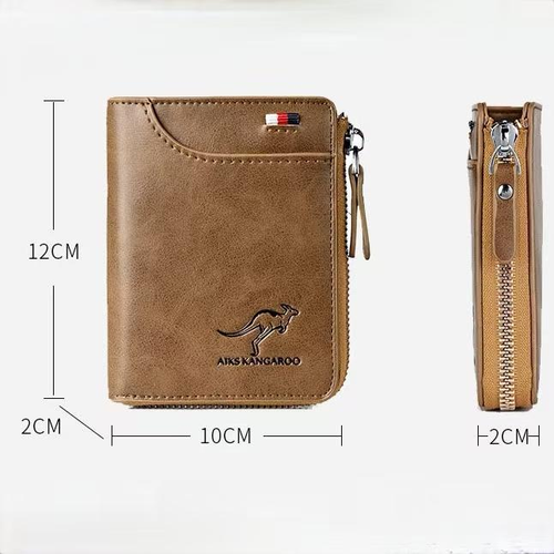 RFID-blocking card holder, anti-magnetic wallet, men's wallet, billfold