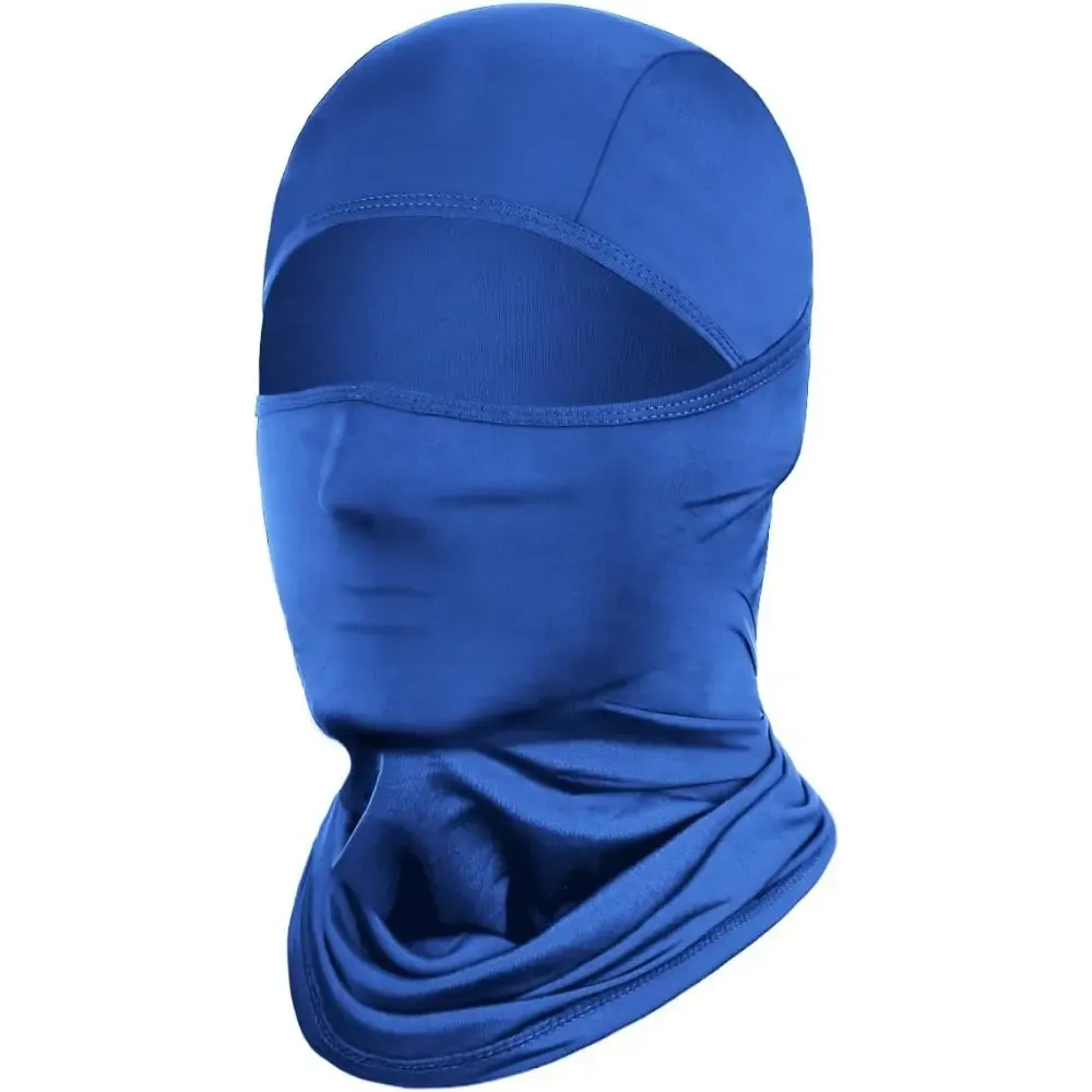 2-Pack,UV-protective ice-silk balaclava with adjustable opening and full-coverage design. an ideal gift for birthdays or Father's Day. Full-face sun-protection mask for cycling and motorcycling—essential riding and protective gear.