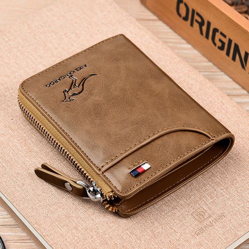 RFID-blocking card holder, anti-magnetic wallet, men's wallet, billfold