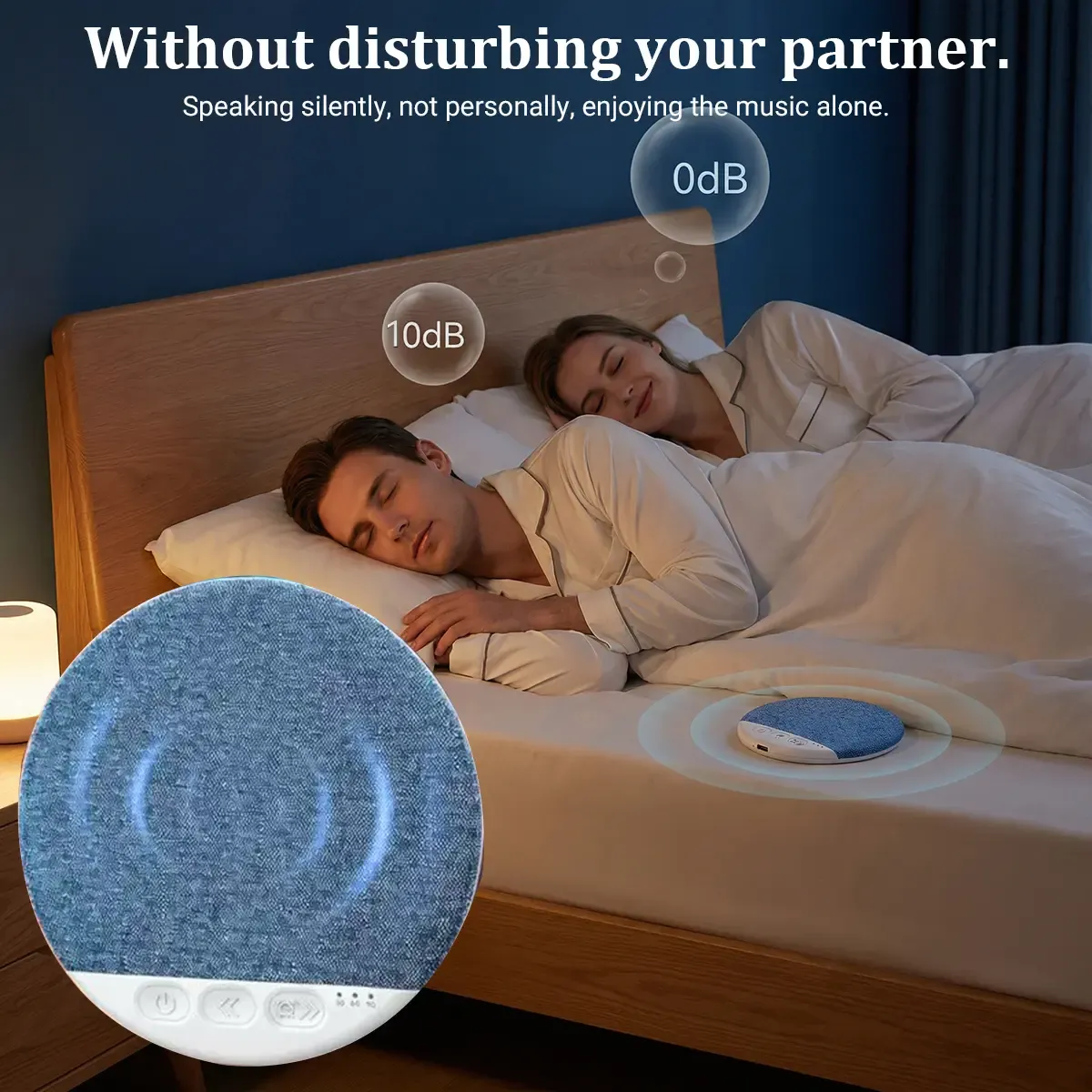 2026 Sleep Under-Pillow Speaker – Excellent Sound Quality, Ultra-Thin Body (Places Under The Pillow), Supports Automatic Shutdown and Timer Functions, Bluetooth Design, Rechargeable, Optimized for Side Sleepers.Sleep Companion, Birthday Gift
