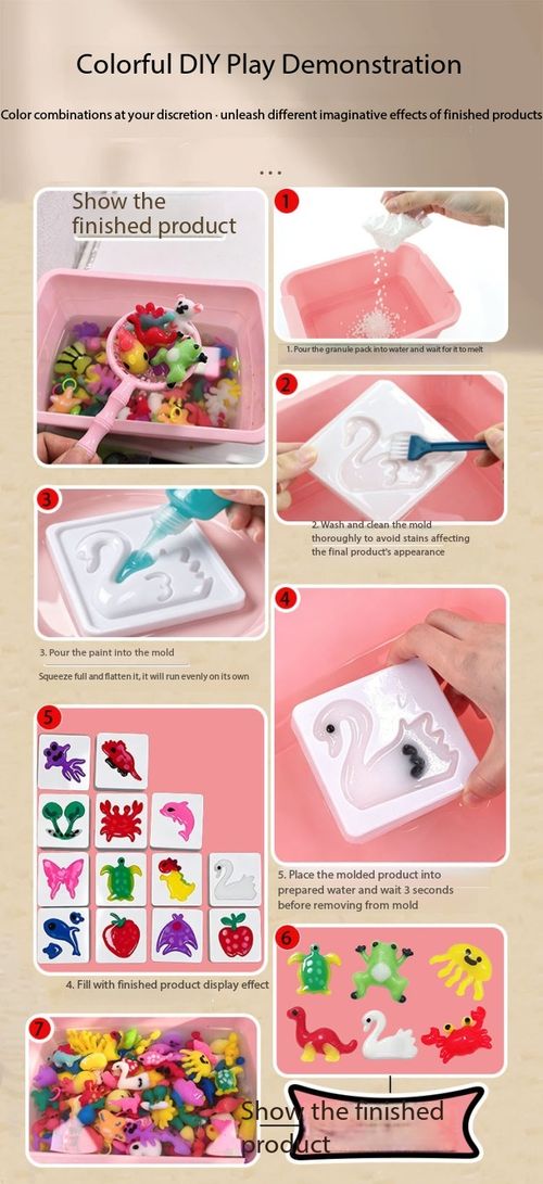 Summervibes Magic Water Elf Toy Craft Kits, Aqua Fairy Water Gel DIY Squishies Squishy Maker Toys Birthday Gifts, Art Supplies Arts and Crafts