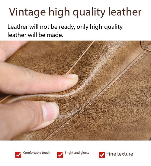 New Men's High-Capacity Dual-Zipper Clutch Wallet – RFID-Blocking, Multifunctional Zippered Card Holder & Long Wallet