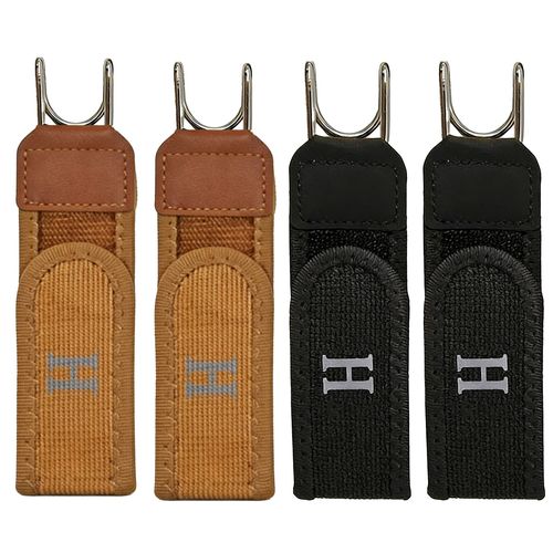 Elastic Belt with Metal Hook (4-Pack) – Unisex, Buckle-Free, Adjustable, Hole-Free Design – Invisible Belt for Adults – Suitable for Outdoor Work, Travel, and Casual Wear – Unique Father's Day Gift