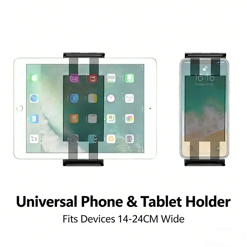 Tablet Stand,iPad Stand,Phone Holder,360-Degree Rotating Adjustable Metal Bed Frame for Tablet Desktop Suitable for iPad iPhone X iPad Pro 4.5-12.9-Inch Screen Smartphone Tablet Computers Kindle