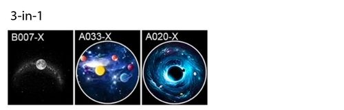 USB C Rechargeable Star Projector LED Light - Compact Form, Clear Projection, Ambient Glow, Home Use, Outdoor Fun, Small Footprint USB Charging Lamp for Back to School