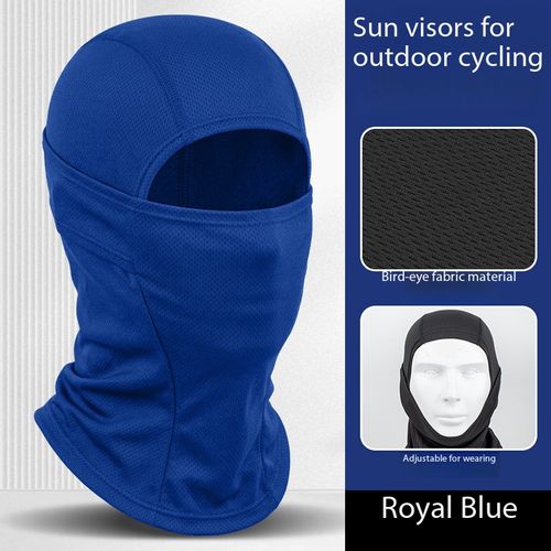 2-Pack,UV-protective ice-silk balaclava with adjustable opening and full-coverage design. an ideal gift for birthdays or Father's Day. Full-face sun-protection mask for cycling and motorcycling—essential riding and protective gear.