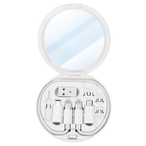 Popular gift set conversion head, portable storage box, multi-functional charging cable converter, USB C-type adapter tool
