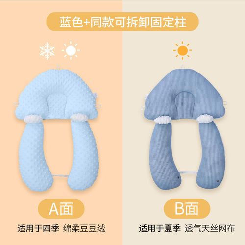 Best-selling cartoon pattern baby shaper to correct head shape, newborn soothing and anti-Morrow reflex sleep safety gadget