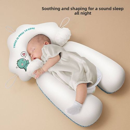 Best-selling cartoon pattern baby shaper to correct head shape, newborn soothing and anti-Morrow reflex sleep safety gadget