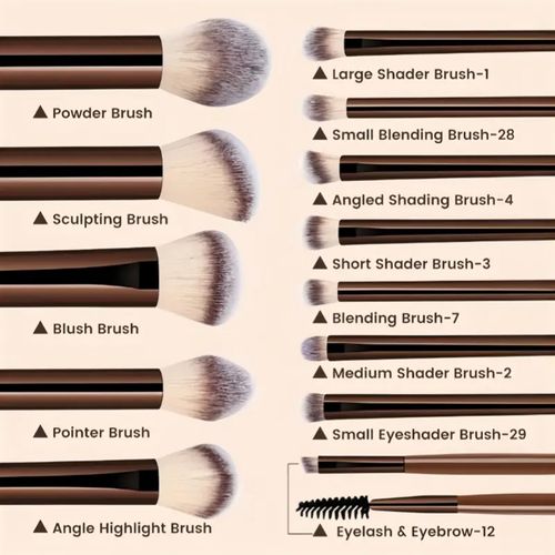 Makeup Brush Set