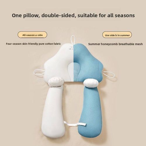 Best-selling cartoon pattern baby shaper to correct head shape, newborn soothing and anti-Morrow reflex sleep safety gadget