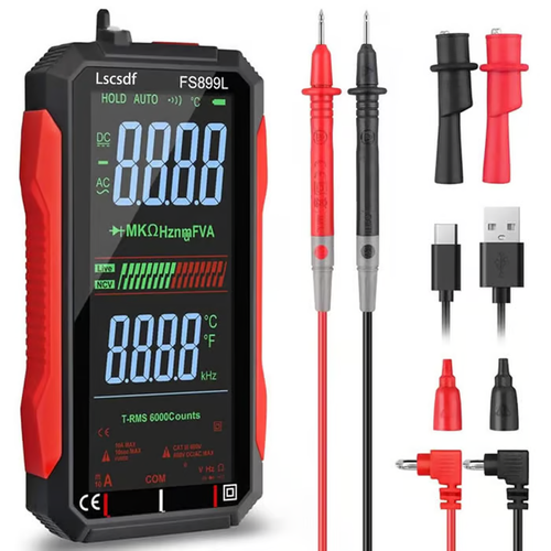 USB Rechargeable Digital Multimeter