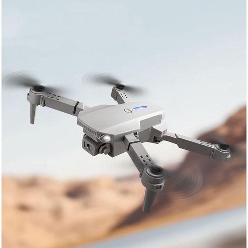 Built-in display camera for smartphone-controlled quadcopter drones