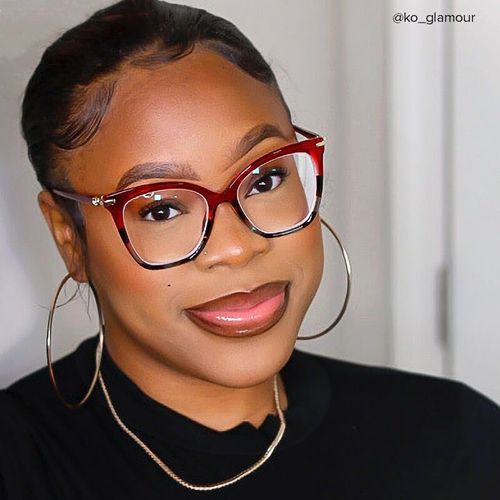 Butterfly Red Glasses