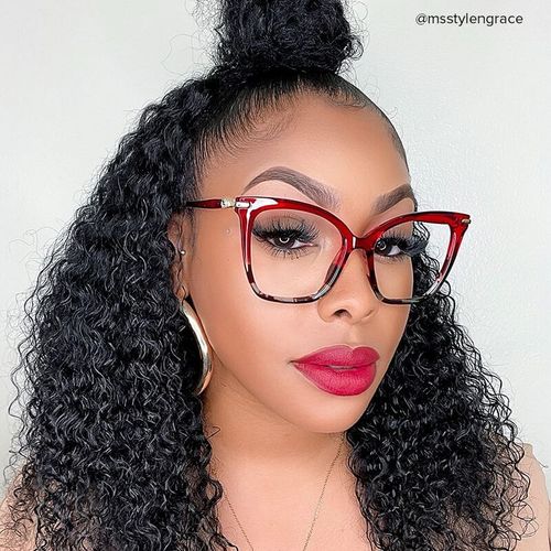 Butterfly Red Glasses