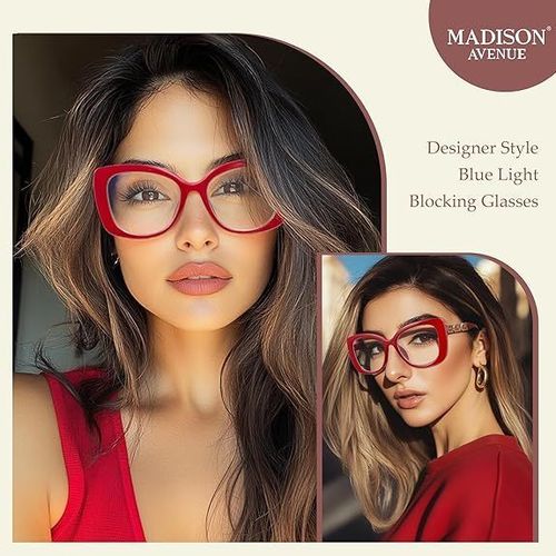 Butterfly Red Glasses