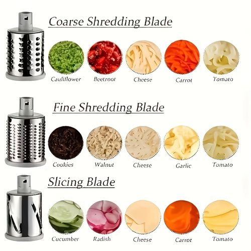 🍅🥔🧀Rotating Vegetable Slicer and Grater🍅🥔🧀