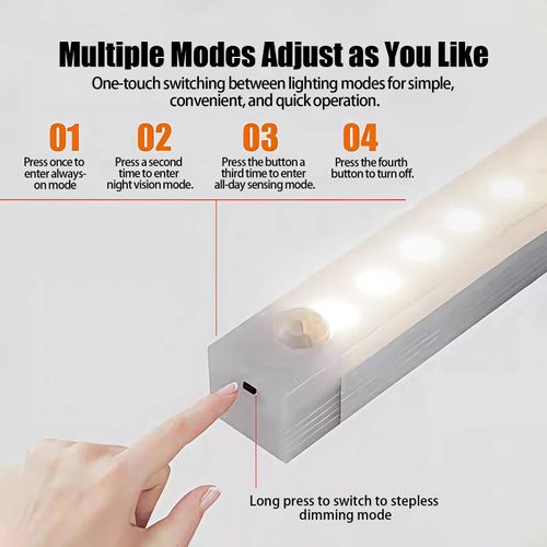 Buy Smart Motion Sensor Night Light in Ghana | USB Rechargeable, Wireless, Free Delivery & Pay on Delivery