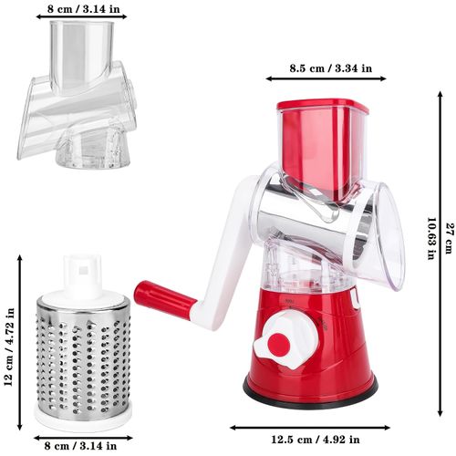 🍅🥔🧀Rotating Vegetable Slicer and Grater🍅🥔🧀