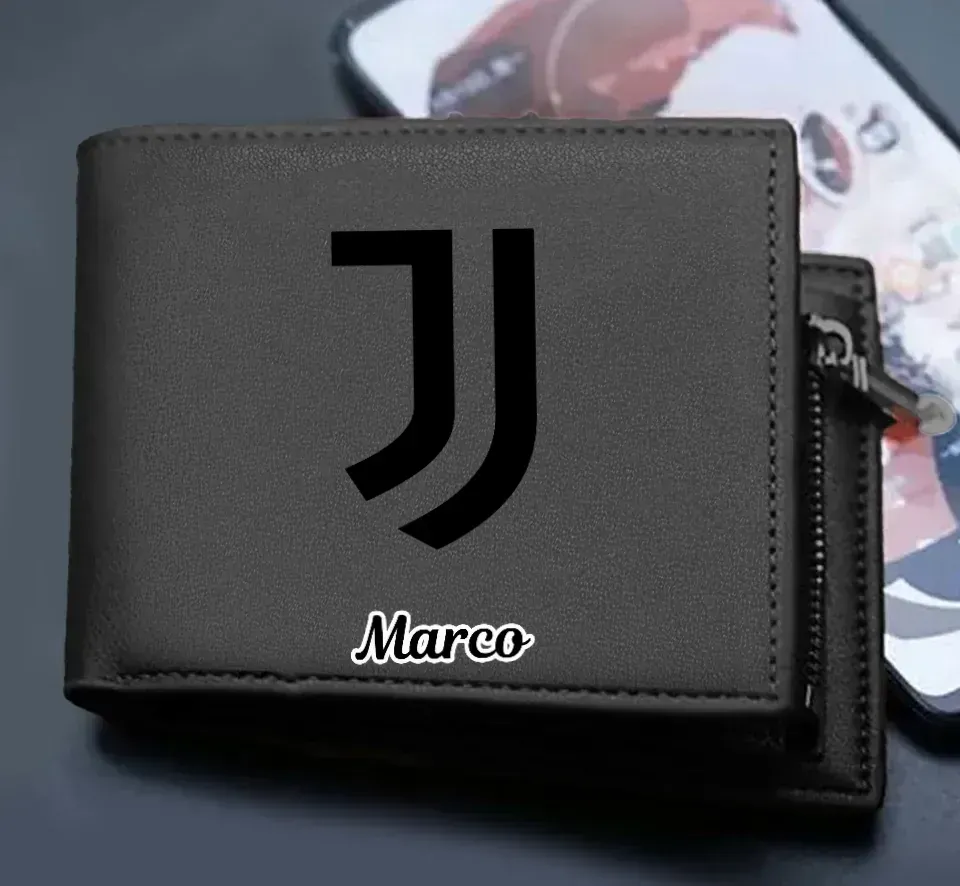 Portafoglio con logo della tua squadra di Serie A | Regalo personalizzato per i veri tifosi