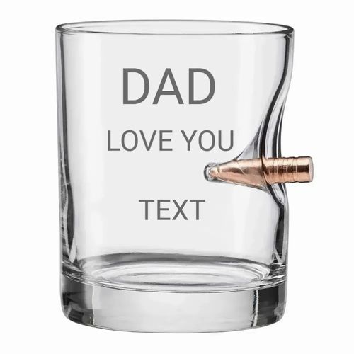 Customized BenShot Rocks Glass | Creative Gifts