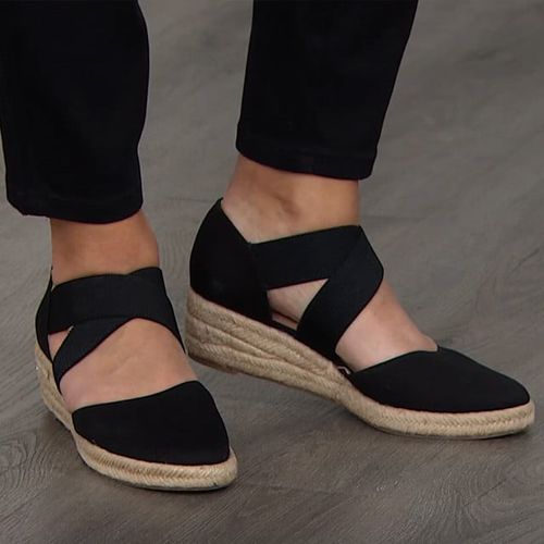 2023 Roxycomfy New Daily Comfy Non-slip Wedge Sandals