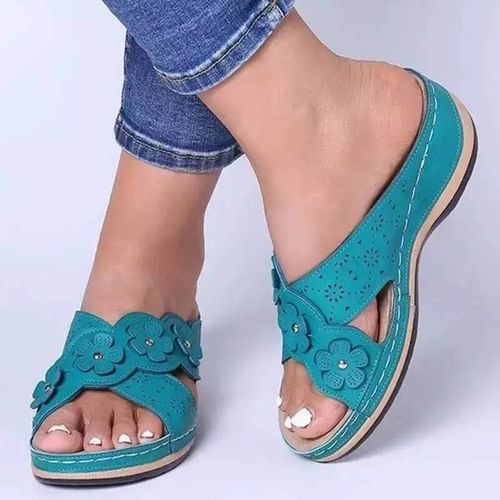 Women's Orthopedic Arch-Support Flower Sandals