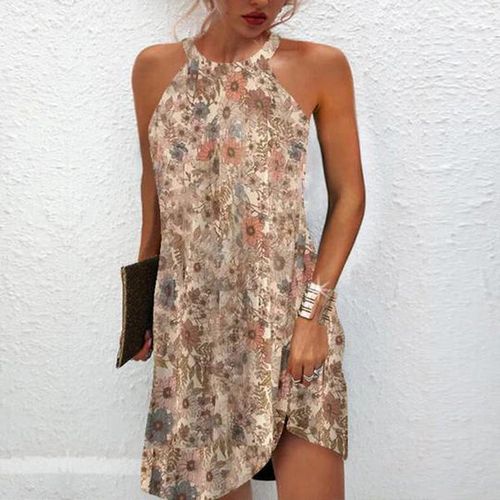 Gorgeous Floral Print Mini Dress