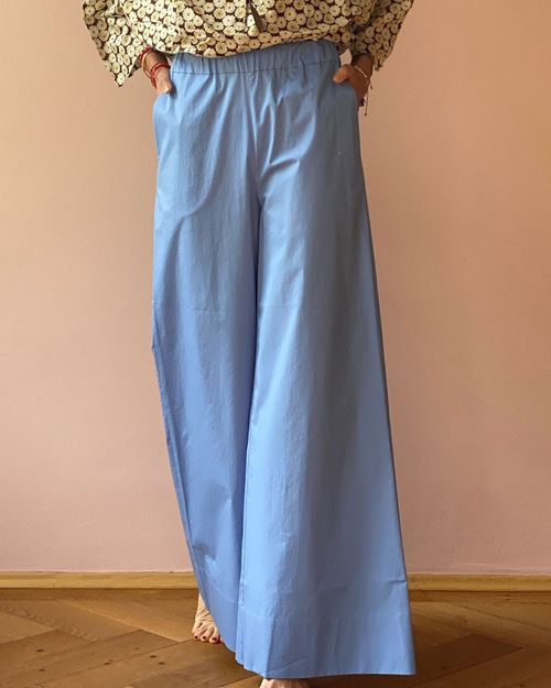 Resort-style solid pant 65f4