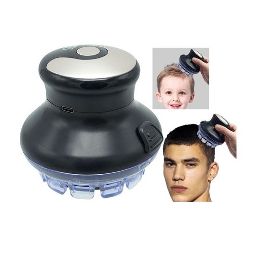 Electric handheld round hair clipper for men
