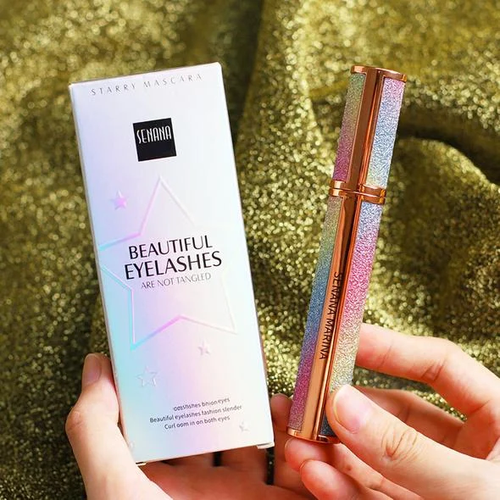 4D Waterproof Silk Fiber Thick Lengthening Star Mascara（5 PCS）