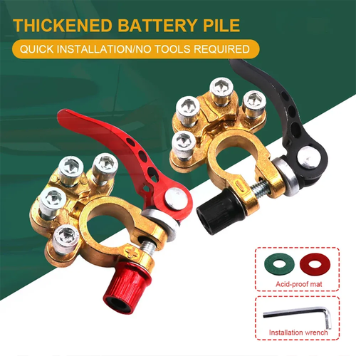 2 stuks Battery Terminal Connectors