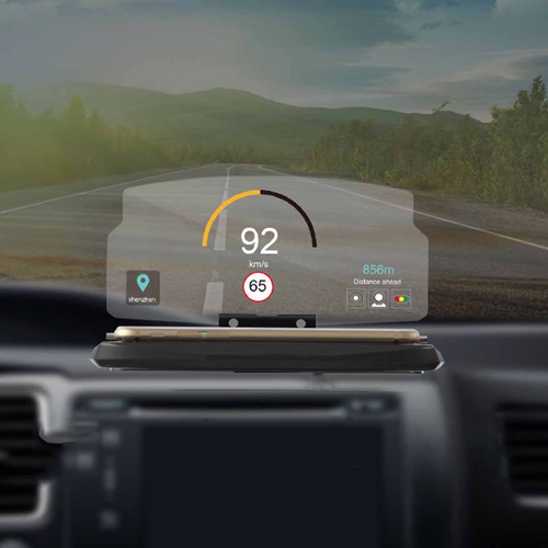 HUD Display Mobile Holder, Up Display Stand Mobile GPS | Reusable Car GPS -up Display Stand for Car