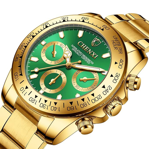 Luxury Men's Quartz Watch, Stainless Steel, AR Coating - Stylish Wristwatch for Men