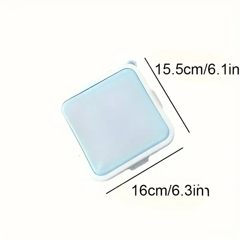 3PCS Portable Silicone Sandwich Storage Box