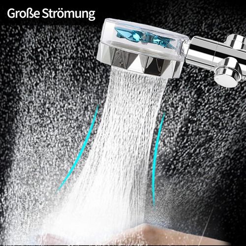 Shower Head Water Saving Shower Head Hand Shower Head 360° Rotating High Pressure Shower Head Water-Saving Shower Head Pressure Increasing Shower Head with Shower Filter